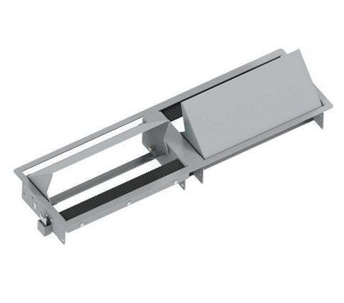 Coni Duo Mounting Frame 6-Way Plateada Ral 9006