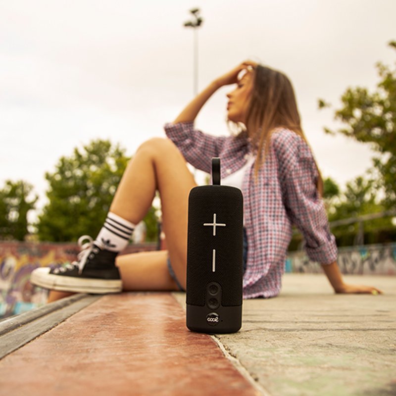 Cool Altavoz Msica Bluetooth 10w Bass Negro