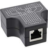 Inline® Cat.5e Stp T-Adapter (Port-Doppler), Rj45 Hembra A 2x Rj45 Hembra
