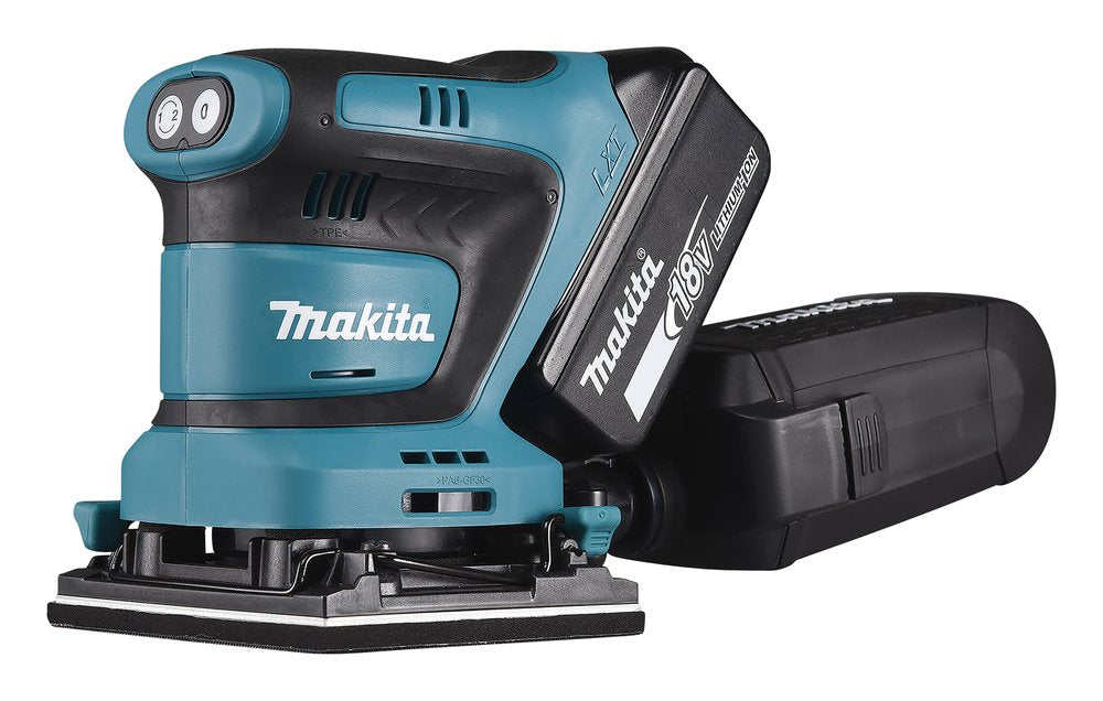 Lijadora Makita Dbo480z Portátil Lijadora Rotorbital 14000 Opm Negro, Azul 210 W