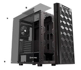 EAN 8435443721724 - Nfortec NF-CS-AZIR-B carcasa de ordenador Torre Negro imagen 4