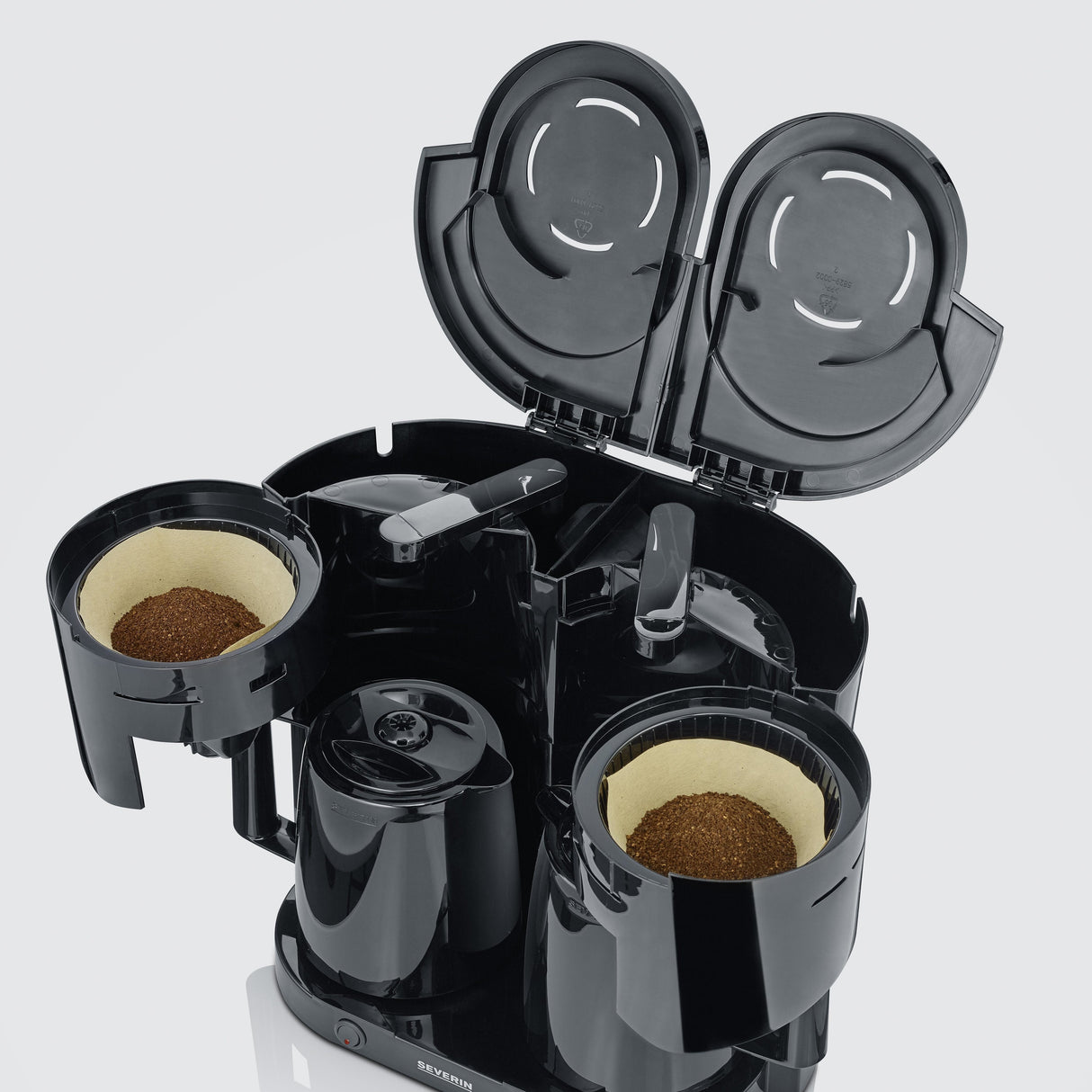 Cafetera Severin Ka 9315 Black Duo Filtro