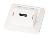 Efb Multifunktions-Rahmenset Mit 1-Und 2-Port Adapter Keystone Format(Hdmi,Usb,