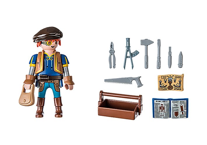 Playmobil 71302 Novelmore - Dario Con Herramientas