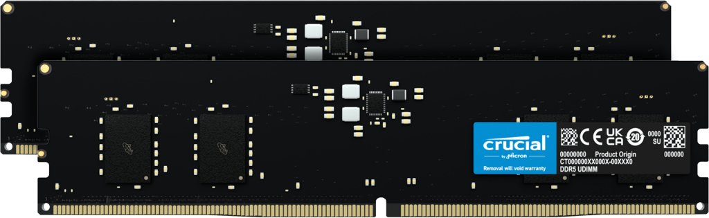 Memoria Crucial 16gb Ddr5-5600 (2x 8 Gb) Dual-Kit, Ct2k8g56c46u5