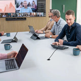 Shure Intellimix Pro Kit Barra De Videoconferencia Todo En Uno (Barra De Vídeo Panel Táctil Imxtp10 Inyector (Poe)) Negro Power Adapter Included