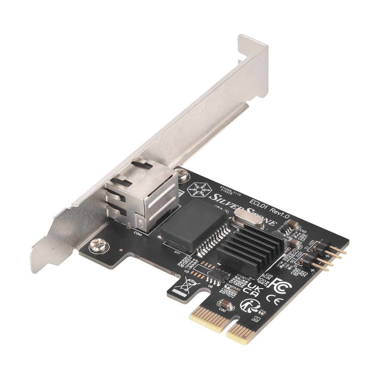 EAN 4710679813851 - Silverstone ECL01 tarjeta y adaptador de interfaz Interno RJ-45 imagen 7
