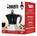 EAN 8006363029094 - Bialetti Moka Induktion Cafetera italiana 0,28 L Negro, Plata imagen 5