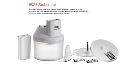 EAN 4011689650000 - ESGE ESG 6500 Batidora de inmersión Gris, Transparente, Blanco imagen 4