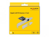Delock 89189 Tarjeta Pci Express X1 1 X Rj45 Gigabit Lan Rtl8111