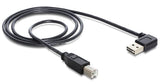 Delock  Cable Usb 2.0 A -> Usb B (Impresora) 3m Easy Usb Negro