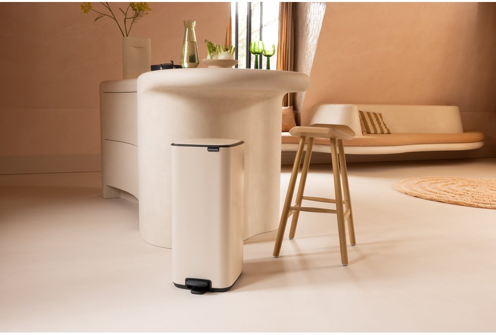 Brabantia Treteimer Bo 30 Liter Soft Beige