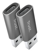 Adaptador Usb 3.2 Gen2 Trust Calyx Usb Tipo-C Hembra Usb Macho