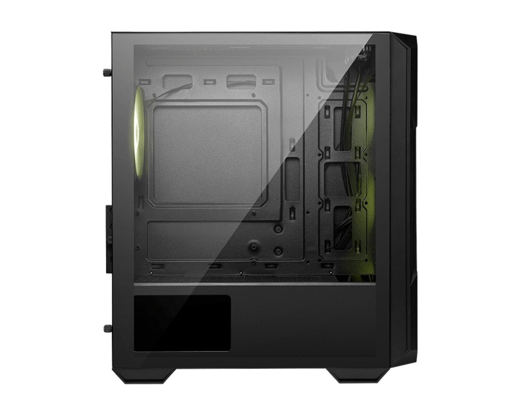 EAN 4711377386241 - MSI MAG FORGE M120R AIRFLOW carcasa de ordenador Mini Tower Negro, Transparente imagen 4