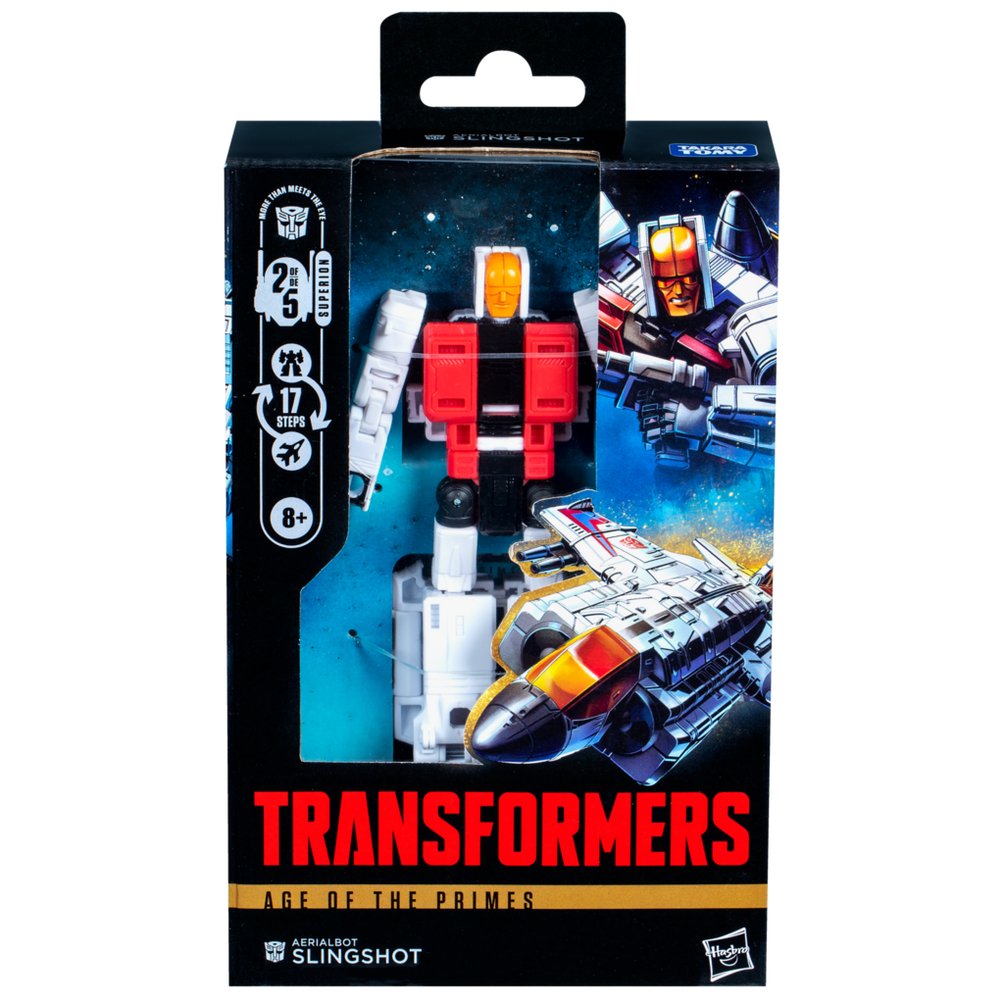 EAN 5010996285454 - Transformers Age of the Primes Deluxe Class Aerialbot Slingshot imagen 4