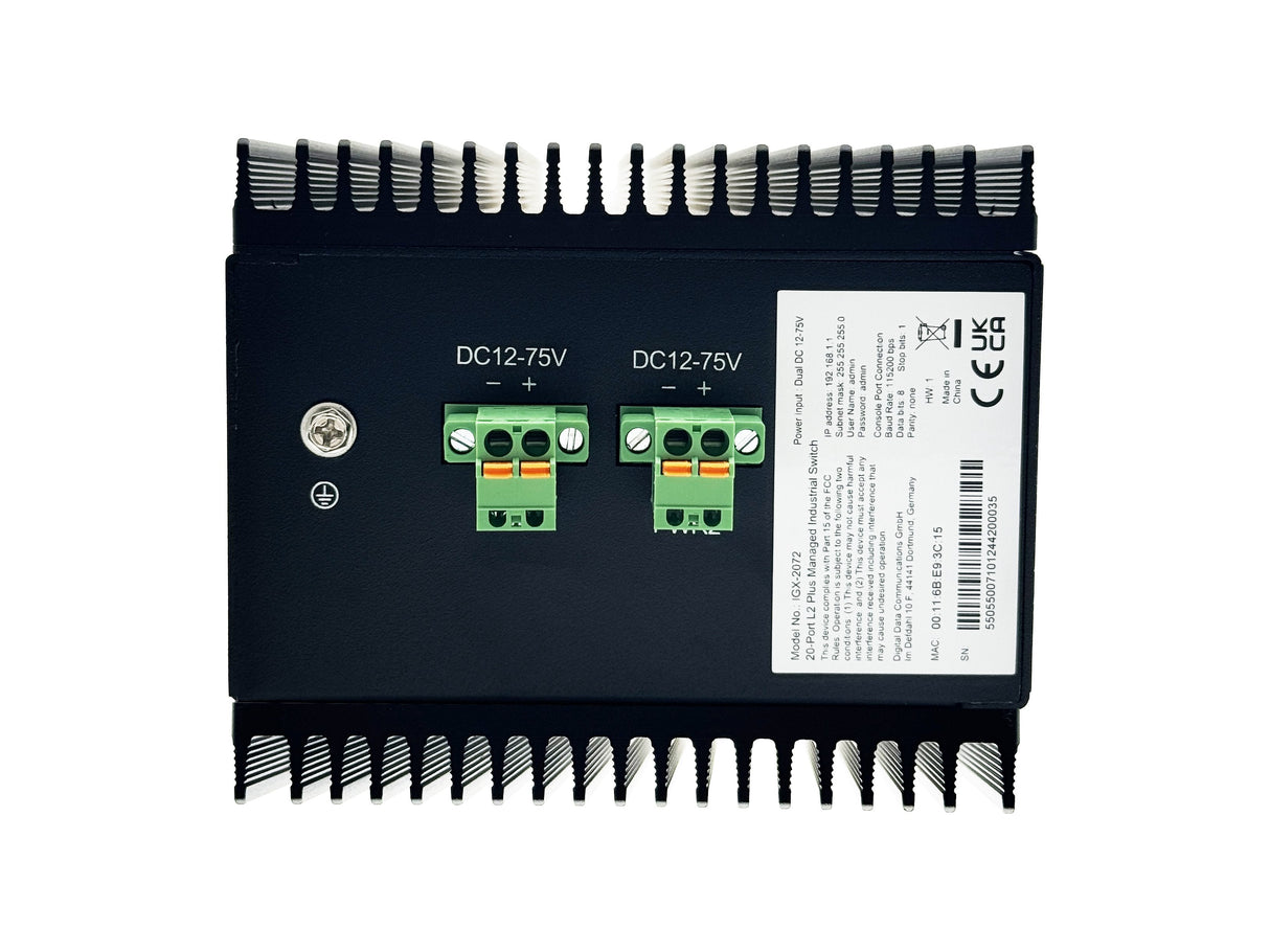 Levelone Switch 20x Ge Igx-2072 8x 1gbe,8x 2.5gbe Sfp+ Sw