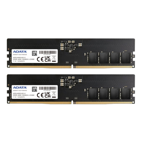 EAN 4711085936455 - ADATA AD5U480016G-DT módulo de memoria 32 GB 2 x 16 GB DDR5 288-pin DIMM ECC imagen 1