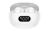 Auriculares Bluetooth Denver Inalambricos Con Enc (4 Microfonos) Blanco