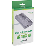 Carcasa Usb4 M.2 Ssd, Usb-C A M.2 Nvme, 40 Gb/S, Aluminio Inline