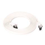 Extralink Lan Patchcord Cat.8 U Ftp 3m 40g Flat Shielded Foiled Twisted Pair Bare Copper White