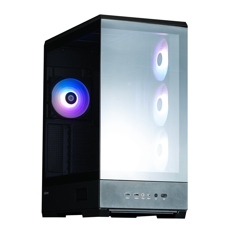 Caja Pc Obudowa P50 Ds Mid-Tower 4 Wentylatory Argb Negro