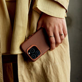 Decoded Leather Backcover Iphone 16 Pro Tan