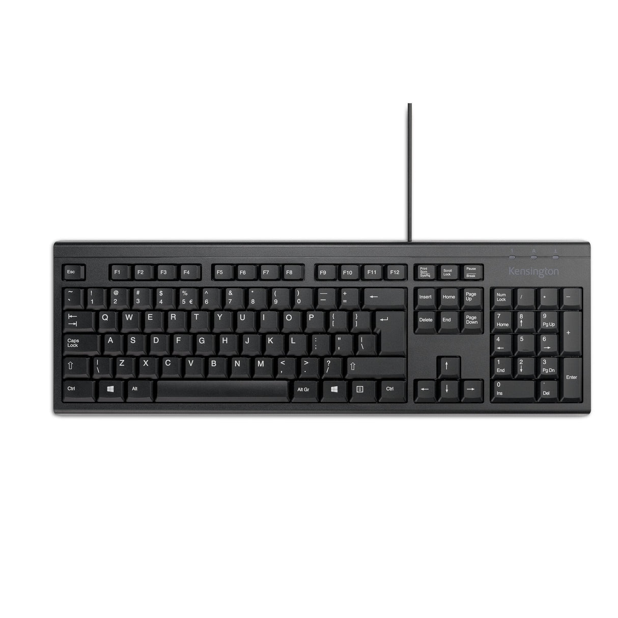 Kensington Kb100 Eq, Teclado Negro, Distribución Fr K63727fr