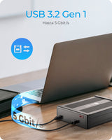 EAN 4250078172888 - ICY BOX IB-525-U3 Caja para disco ODD 13,3 cm (5.25") SATA III Negro imagen 11