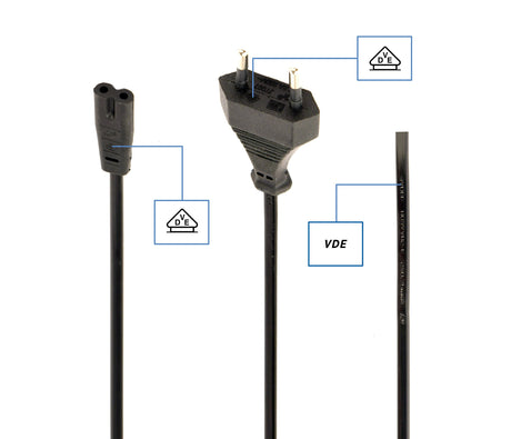 EAN 8716309026970 - Cablexpert Conexion de red tipo 8 VDE 2mts imagen 3