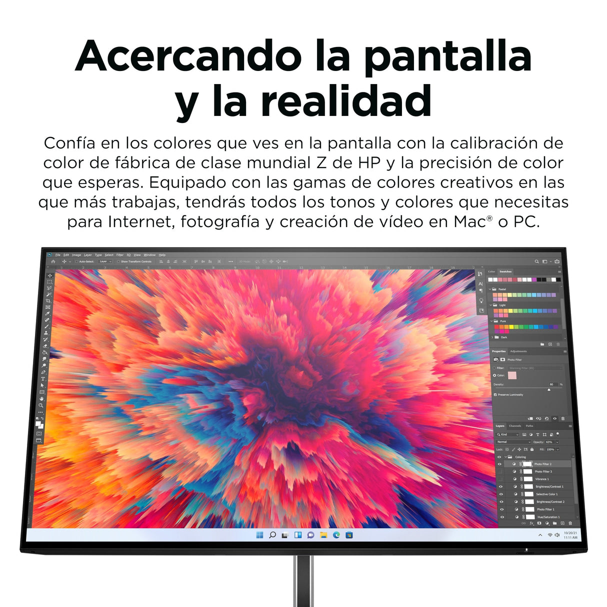 EAN 0196188122938 - HP Z24q G3 QHD Display pantalla para PC 60,5 cm (23.8") 2560 x 1440 Pixeles Quad HD LCD Plata imagen 17