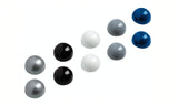 Magnete Ø 3,0 X 1,9 Je 2x Plateado, Negro, Blanco, Gris, Azul