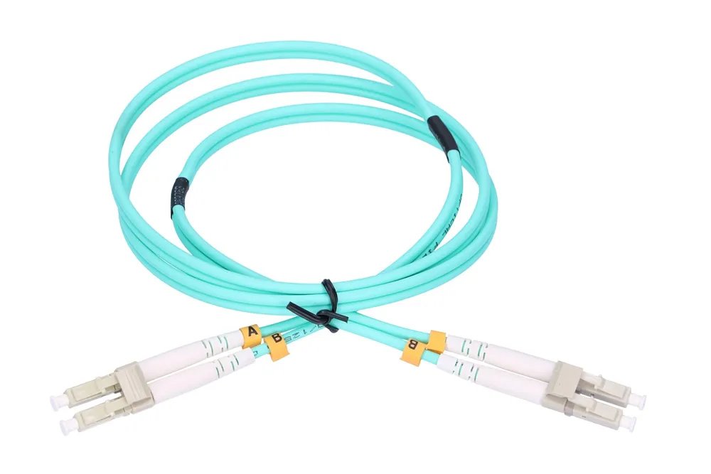 Cable Fibra Extralink Lc/Upc-Lc/Upc Mm Om3 Duplex 3.0mm 2m