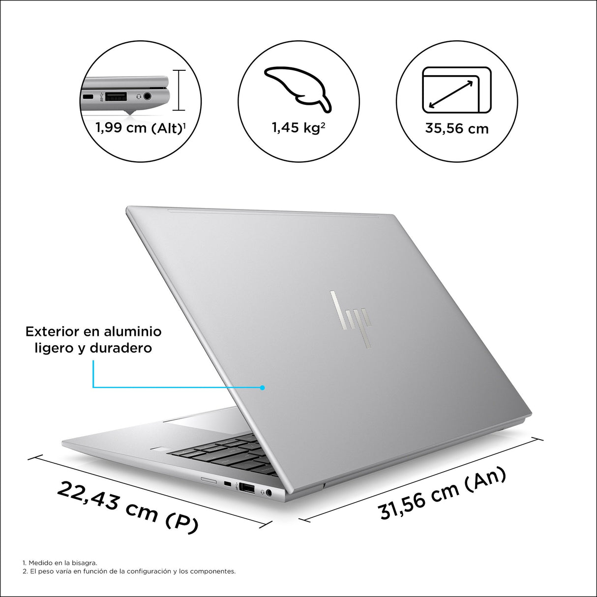 EAN 196188228685 - HP ZBook Firefly G10 Intel® Core™ i7 i7-1365U Estación de trabajo móvil 35,6 cm (14") WUXGA 16 GB DDR5-SDR imagen 4