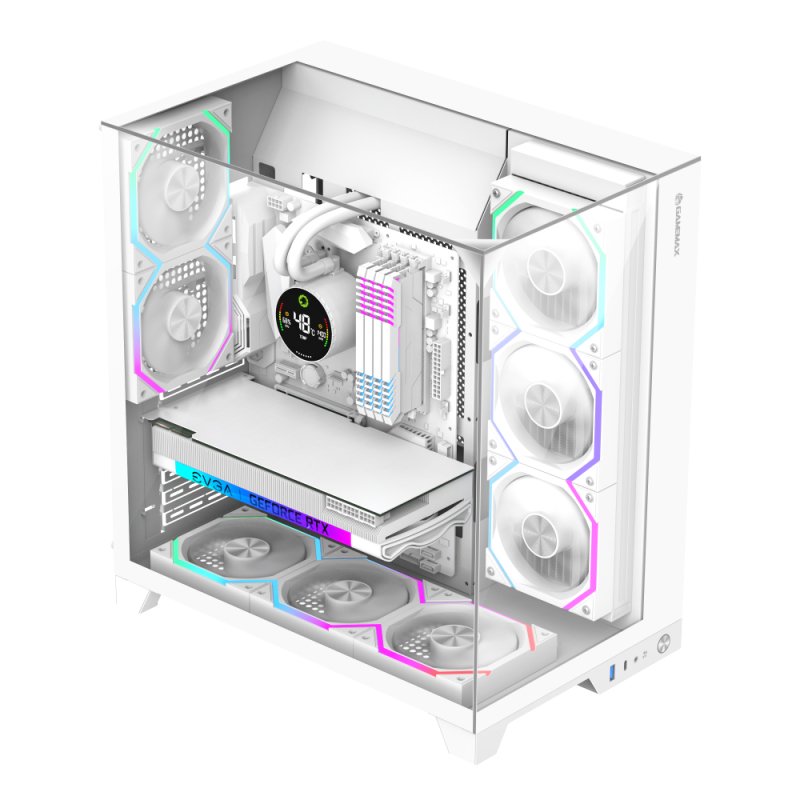 Caja Pc Gamemax  Case  Infinity Pro Wh  Atx