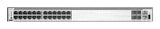 EAN 6901443243839 - Huawei S5731-S24P4X Gestionado L3 Gigabit Ethernet (10/100/1000) Energía sobre Ethernet (PoE) 1U Negro, P imagen 1