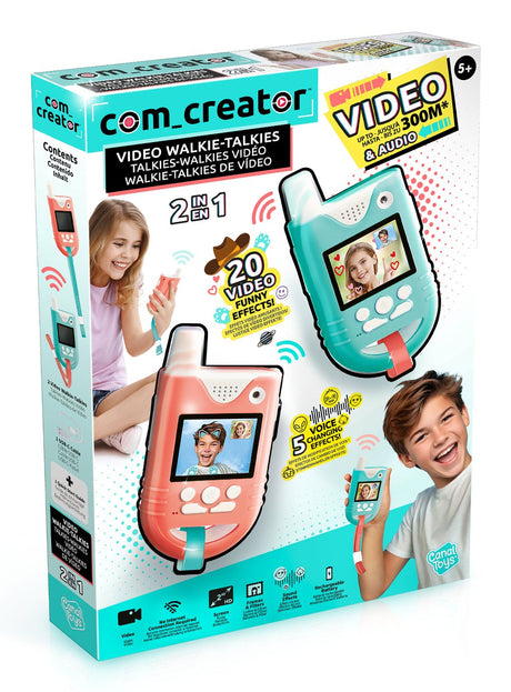 EAN 3555801423482 - Canal Toys Video Walkie-Talkies imagen 1