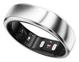 Anillo Inteligente Ringconn Gen2 Para Mujeres Y Hombres - Portátil Para El Seguimiento Del Sueño Y La Actividad Física - Frecuencia Cardíaca - Color Plata, Talla 7