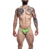 Cut4men - Tanga C4m03 Provocative Verde Neon S
