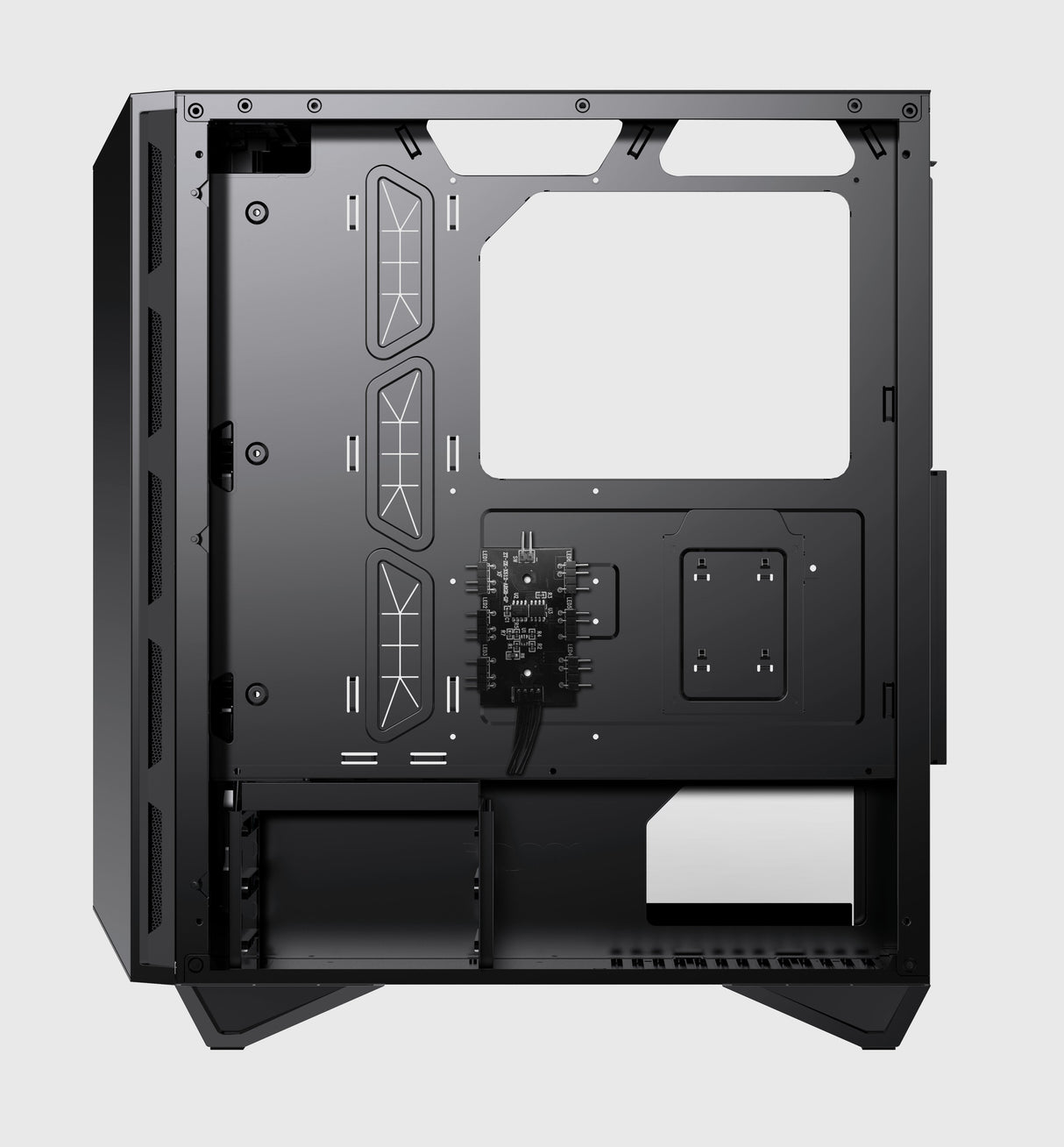 Caja Pc Msi Mpg Gungnir 110r Negro  3x Vent 120mm Argb/Cristal Templado 306-7g10r21-W57