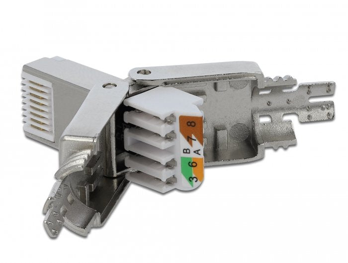 Delock 86476 Conector Modular Rj45 Cat.6 Stp Sin Herramientas