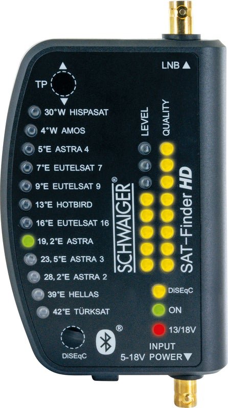Hscador De Satélite Schwaiger Hd Con Batería Incluida