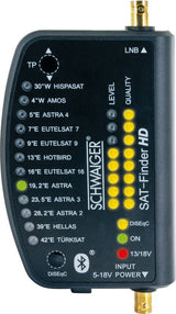Schwaiger Digitaler Sat-Finder Hd Bluetooth Eigene App