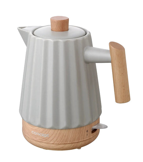 EAN 8595631067956 - Concept RK0091 tetera eléctrica 1,5 L 1500 W Gris claro imagen 3