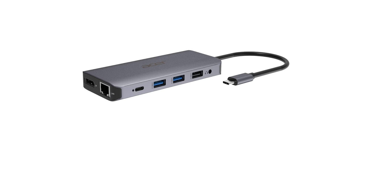 Acer 12-In-1 Type C 1xrj45,1x3.5audi 2xusb3.2,2xusb2.0,1xsd/Tf,2xpd,1xdp