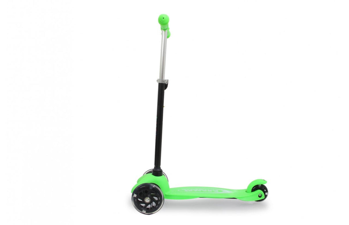 Jamara 460495 Scooter Niños Patinete De Tres Ruedas Negro, Verde
