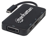 EAN 0766623152600 - Manhattan 152600 base para portátil y replicador de puertos USB Tipo C Negro imagen 1