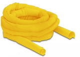 Manguera De Tela Con Cierre Automático Delock. Resimente Al Calor. 5mx25mm Amarillo