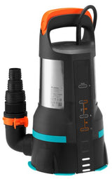Bomba Sumergible De Agua Limpia/Sucia Gardena  19500 Aquasensor, Bomba Sumergible/De Presión (Negro/Acero Inoxidable, 860 Vatios)