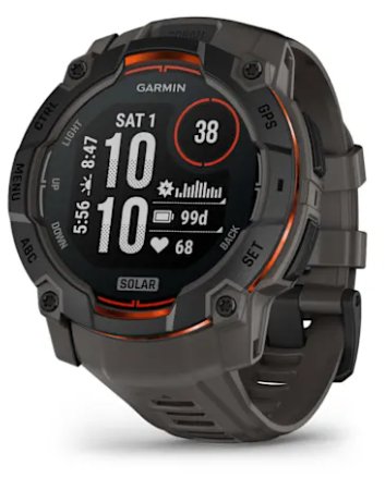 Smartwatch Instinct 3 Solar/Blk/Charc 010-02935-00 Garmin