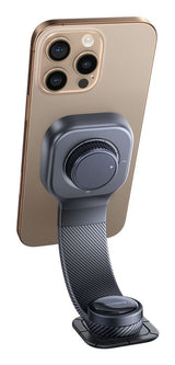 Os-Primetrip C03 Magnetic Car Mount (Stick-On Type  Cosmic Black)